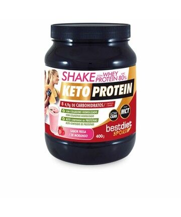 Frullato Keto Protein Shake Fragola Proteina (400 g)