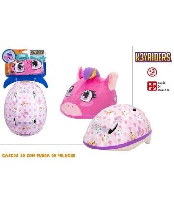 Casco Unicorn 3D Peluche (20x13x40 cm)