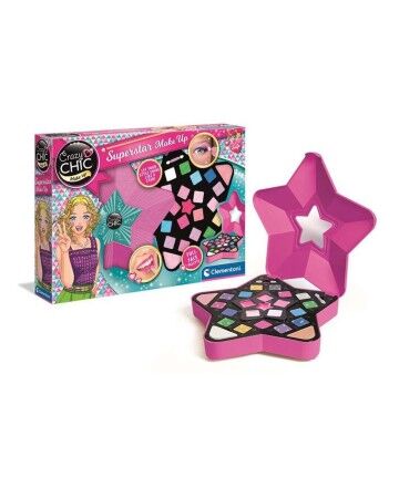 Set di Trucchi per Bambini Clementoni Superstar (28 cm)