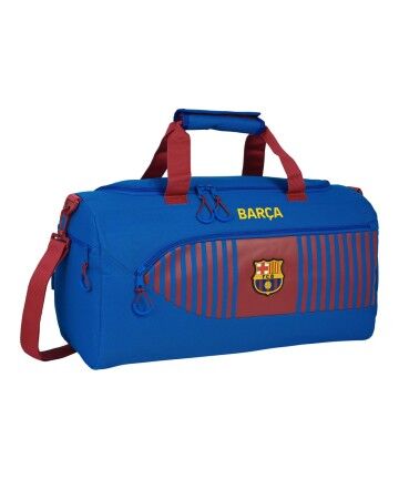 Borsa da Palestra F.C. Barcelona Rosso Granato Blu Marino (50 x 25 x 25 cm)