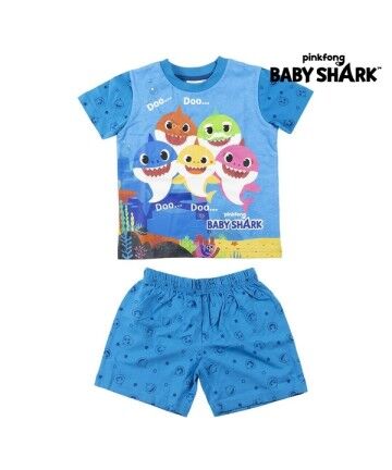 Pigiama Per bambini Baby Shark Azzurro