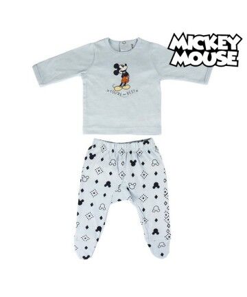 Pigiama per Bambini Mickey Mouse Azzurro Chiaro