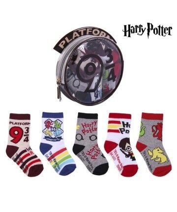 Calzini Harry Potter (5 perechi) Multicolore