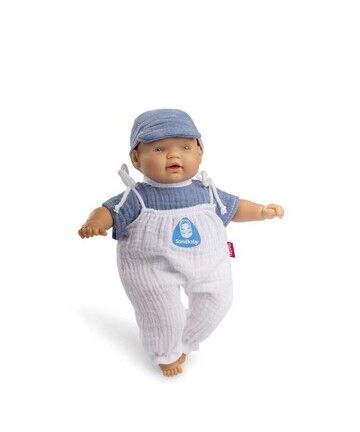 Baby doll Berjuan Sanibaby Azzurro (28 cm)