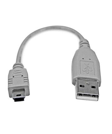 Cavo USB 2.0 A con Mini USB B Startech USB2HABM6IN          Grigio