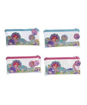 Set di Cancelleria DKD Home Decor Confezione Sirena (4 pcs) (20 x 10 x 10 cm)