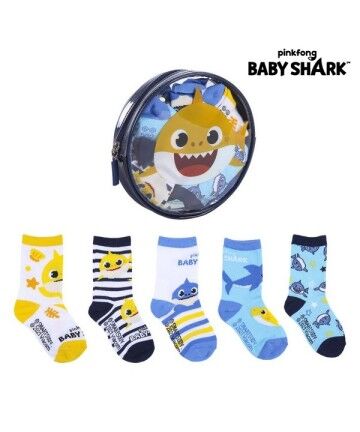 Calzini Baby Shark (5 perechi) Multicolore