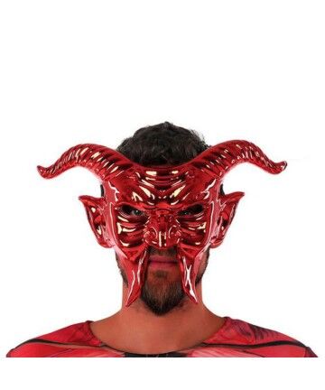 Maschera 117746 Demonio Rosso