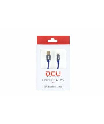 Cavo USB a Lightning DCU 34101250 Blu Marino (2 m)