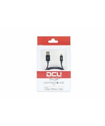 Cavo USB a Lightning DCU 34101255 Nero 1 m