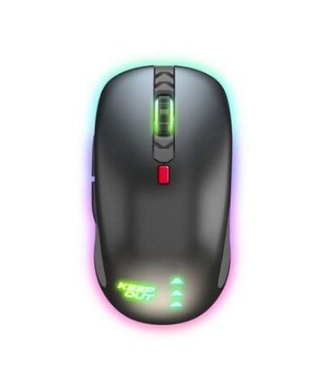 Mouse Gaming con LED KEEP OUT x4PRO 2500 dpi Nero