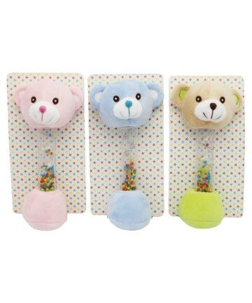 Peluche con Sonagli DKD Home Decor Orso (3 pcs)