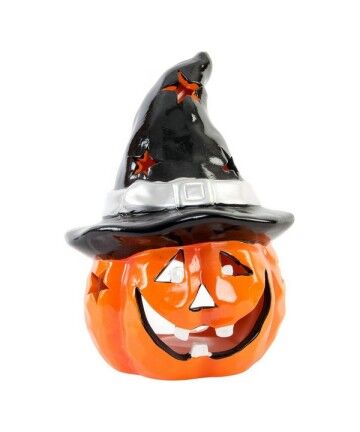 Decorazione per Halloween DKD Home Decor Ceramică Zucca (17 x 16 x 22 cm)