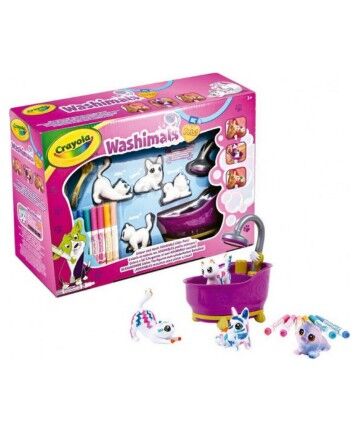 Playset Washimals Pets Crayola Vasca