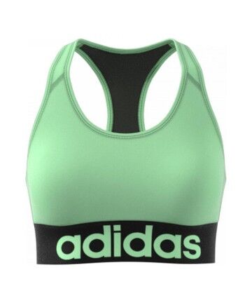 Reggiseno Sportivo Adidas  D2M LOGO BT FJ5383 Verde