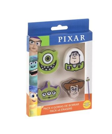 Set di Gomme da Cancellare Pixar (4 pcs)