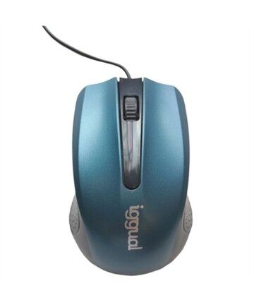 Mouse iggual ERGONOMIC-RL 800 dpi Azzurro