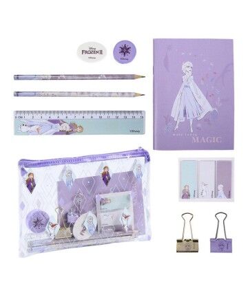 Set di Cancelleria Frozen Viola (12 pcs)