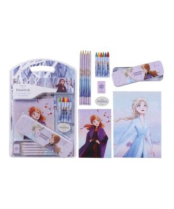 Set di Cancelleria Frozen Lilla (16 pcs)