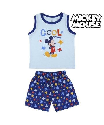 Pigiama Per bambini Mickey Mouse Azzurro