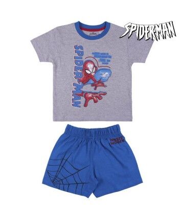 Pigiama Per bambini Spiderman Grigio