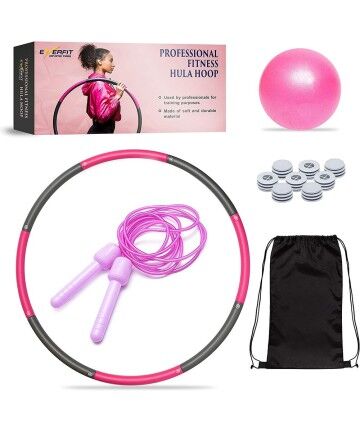 Set Professional Fitness Hula Hoop (Ricondizionati C)