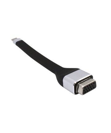 Adattatore USB C con VGA i-Tec C31FLATVGA60HZ       FHD Flessibile Nero