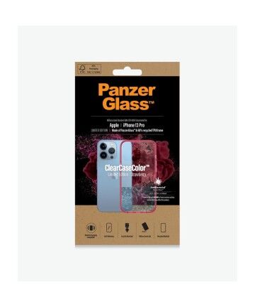 Custodia per Cellulare Panzer Glass Strawberry IPHONE 13 PRO Rosso Granato