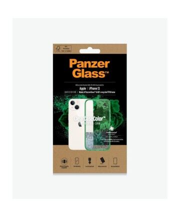 Custodia per Cellulare Panzer Glass Lime IPHONE 13 Trasparente Verde