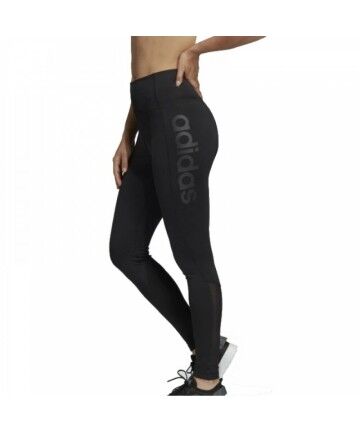 Leggings Sportivo da Donna Adidas D2M LO HR LT DS8710 Nero