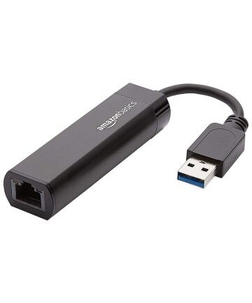 Adattatore USB con Ethernet Amazon Basics U3-GE-1P (Ricondizionati A+)