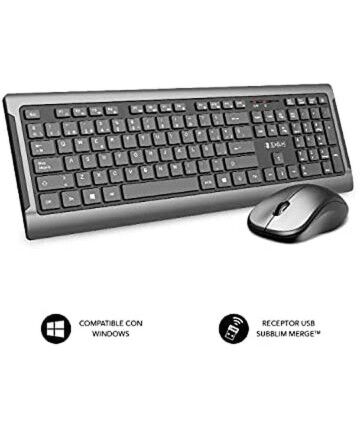 Tastiera e Mouse Subblim PREMIUM SILENCE ULTRASLIM