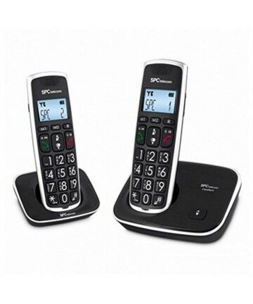 Telefono Senza Fili Telecom 7609N (2 pcs) Nero