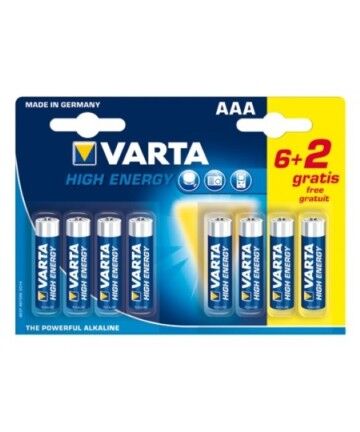 Batterie Varta LR6 AAA 1,5V High Energy (8 pcs)