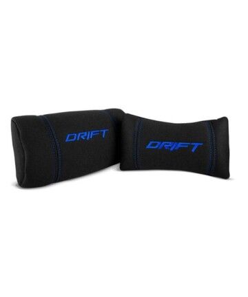 Sedia Gaming DRIFT DR100BL 90-160º Spumă Stoffa Azzurro Nero