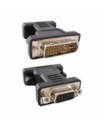 Convertitore da DVI 24+5 a VGA HDB 15 NANOCABLE APTAPC0177 Spina femmina Maschio