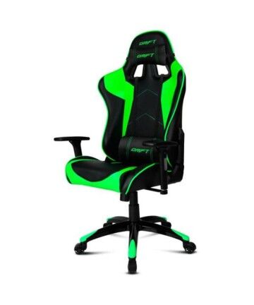 Sedia Gaming DRIFT DR300BG 90-160º Spumă Ecopelle Verde Nero Nero/Verde