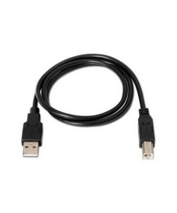 Cavo USB 2.0 A con USB B NANOCABLE 10.01.0105-BK Nero (4,5 m)