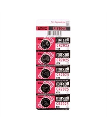 Batterie a Bottone a Litio Maxell CR2025 3V (5pcs)