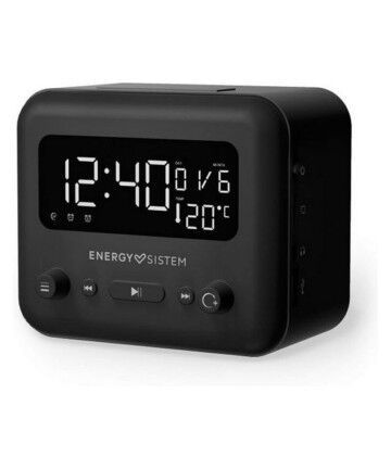 Radio Sveglia Energy Sistem Clock Speaker 2 Bluetooth Graphite LED Bluetooth 5W Bluetooth