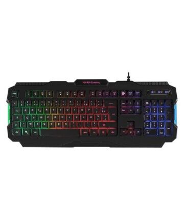 Tastiera per Giochi Mars Gaming MRK0FR RGB Nero