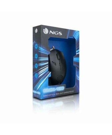 Mouse Gaming NGS GMX-120 800/1200 dpi Nero