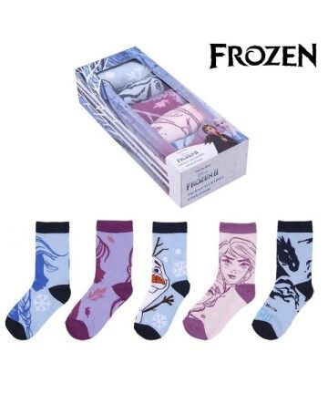 Calzini Frozen (5 perechi) Multicolore