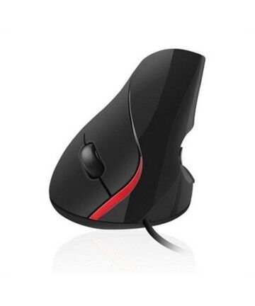 Mouse Ergonomico Ottico Ewent EW3156 1000 dpi USB Nero