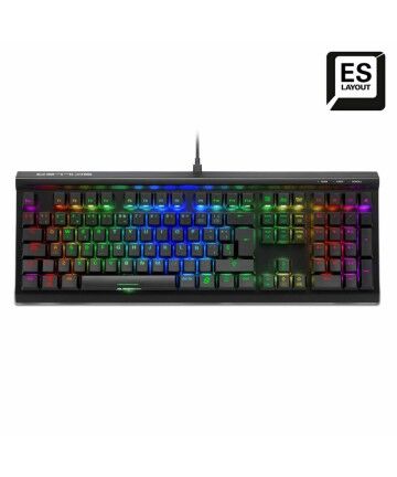 Tastiera per Giochi Sharkoon SGK60 Nero RGB