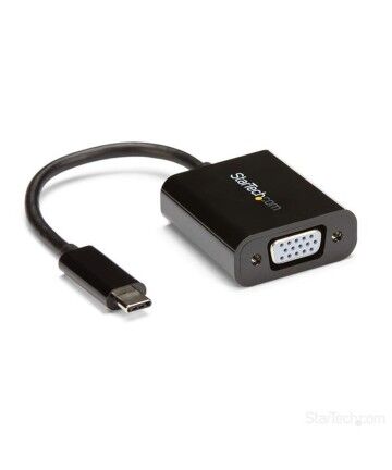 Adattatore USB C con VGA Startech CDP2VGA              Nero