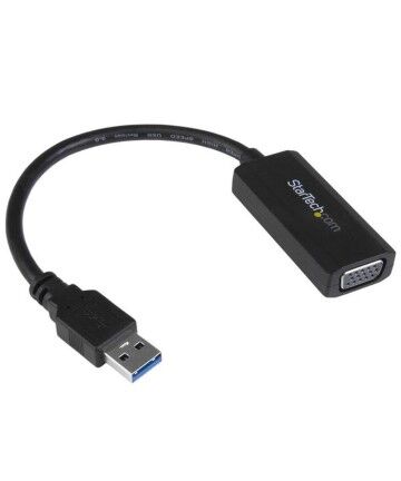 Adattatore USB 3.0 con VGA Startech USB32VGAV            Nero