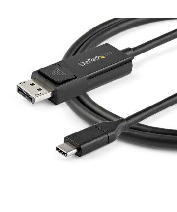 Adattatore USB C con DisplayPort Startech CDP2DP2MBD           Nero