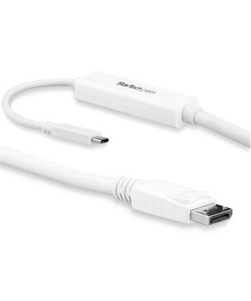 Adattatore USB C con DisplayPort Startech CDP2DPMM3MW          3 m Bianco