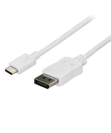 Adattatore USB C con DisplayPort Startech CDP2DPMM6W           (1,8 m) Bianco